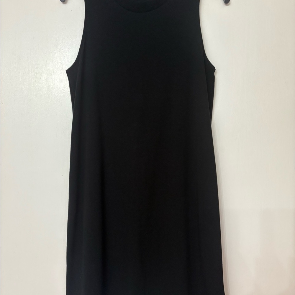 a new day Black Sleeveless Mini Dress